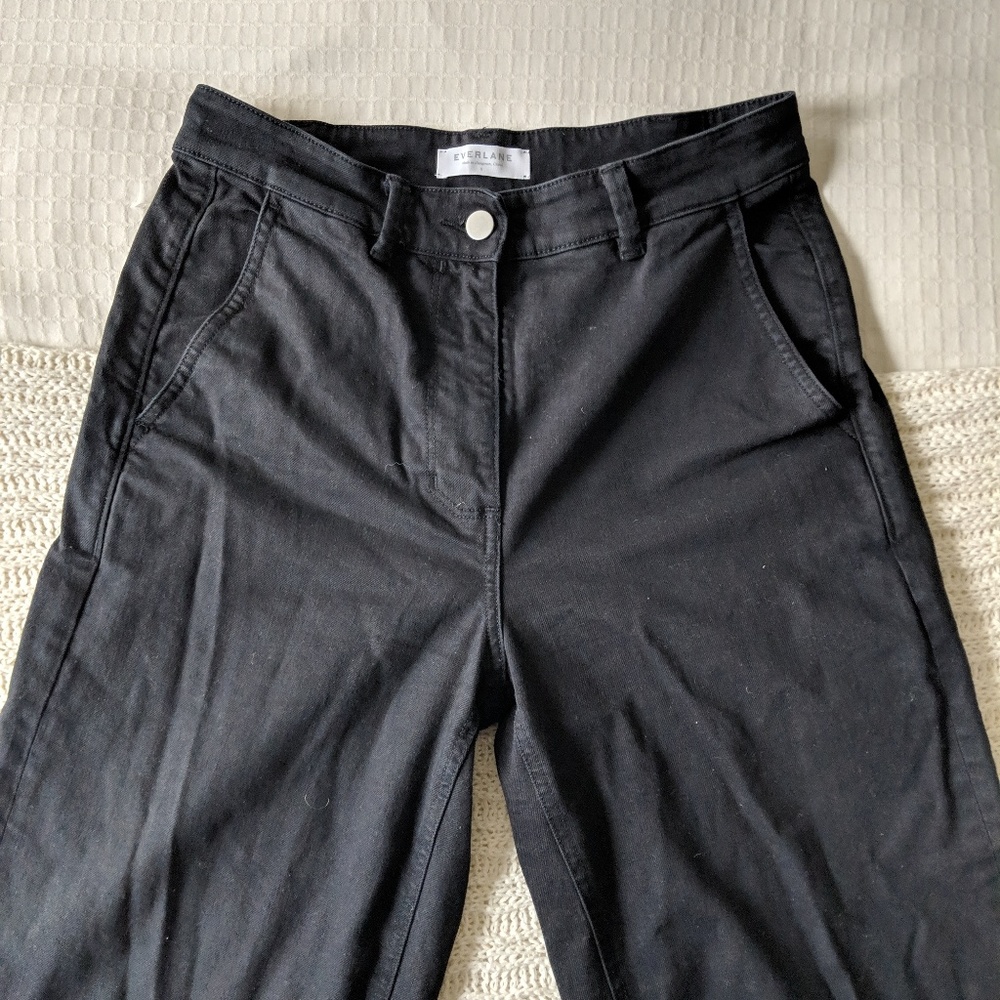 Everlane Wide Leg Crop Jean